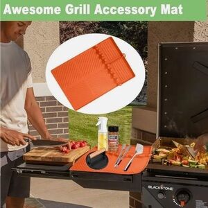 grill accessories mat NWT